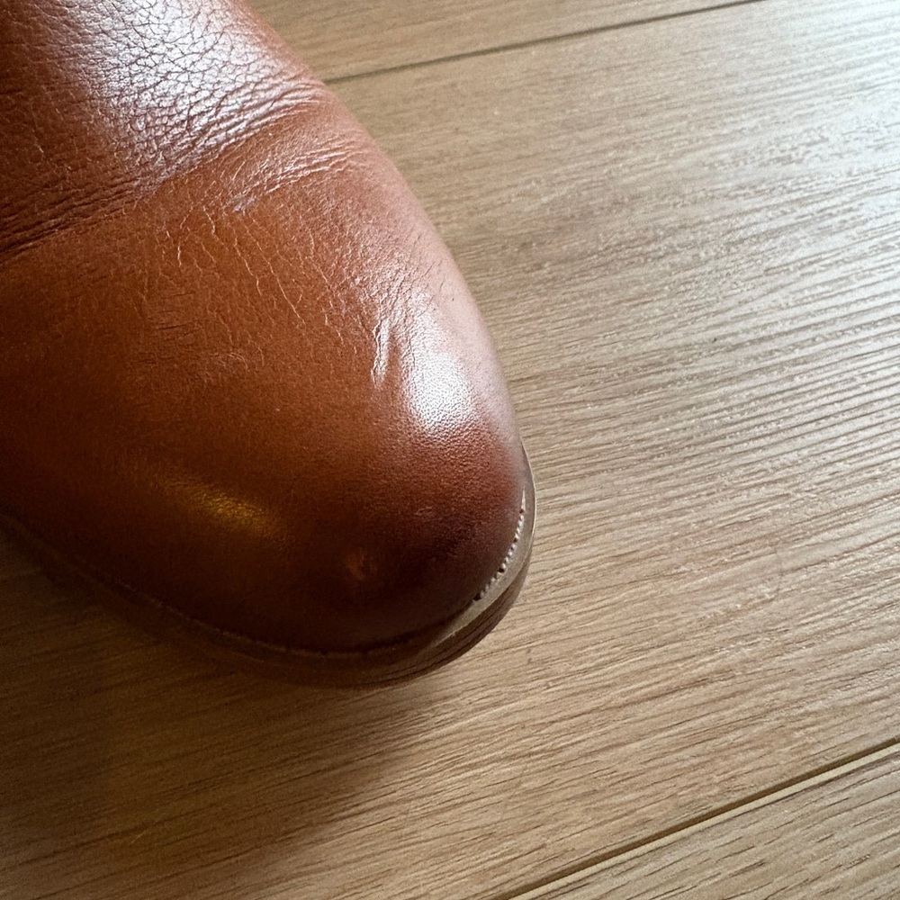 Naturalizer size 8 Brown Leather Ankle Boots - Picture 4 of 8